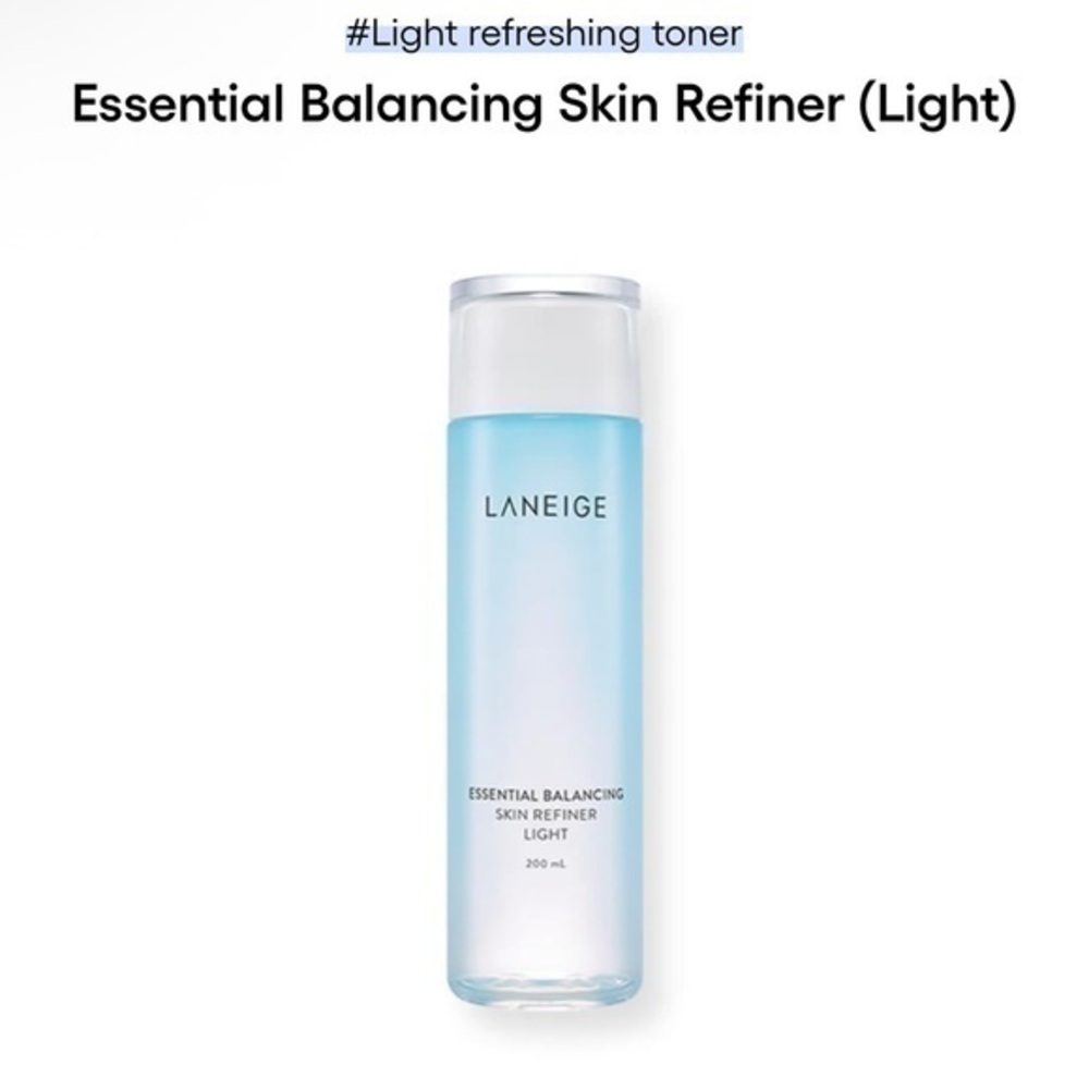 LANEIGE Essential Balancing Skin Refiner Light, NWOB, 200ml